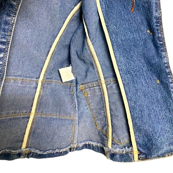 XOXO Young Girl’s Embroidered Jean Jacket - Picture 9 of 11